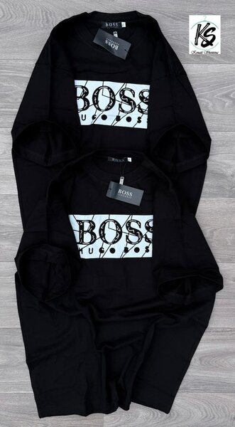 T-shirt noir pour hommes