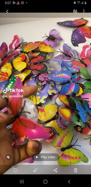 Butterfly led light