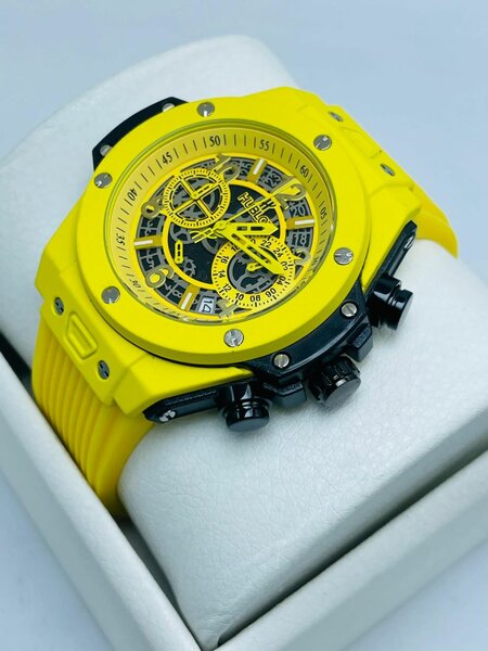 Montre original pour homme bracelet en en gomme