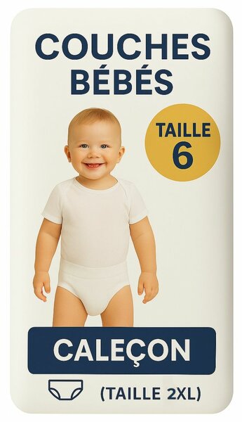 Taille 2XL Couches-culottes