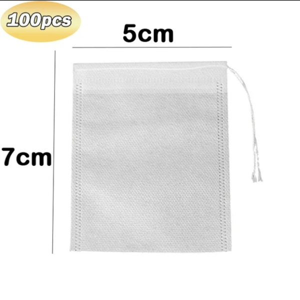 Tea bags empty