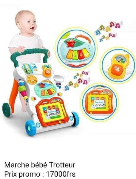 trotteur pour centre de jeux