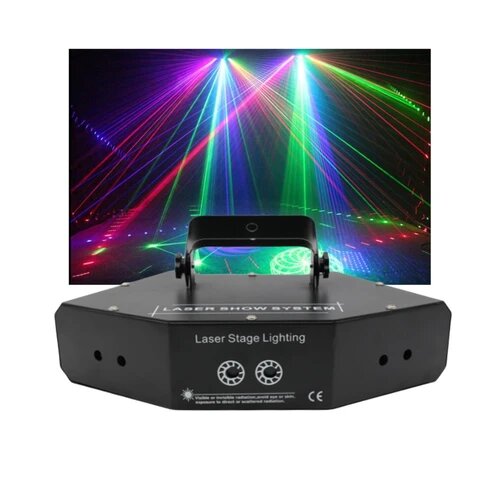 Éclairage laser de scène
