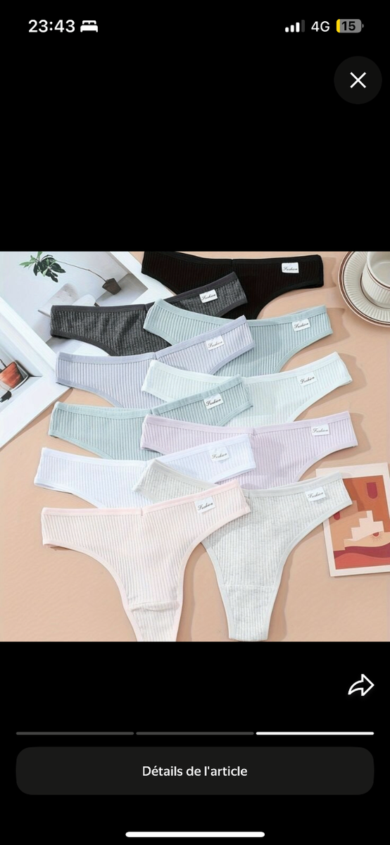 Culottes Femme Confortables
