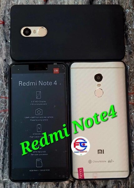 Redmi note 4 64g+4 casi neuf