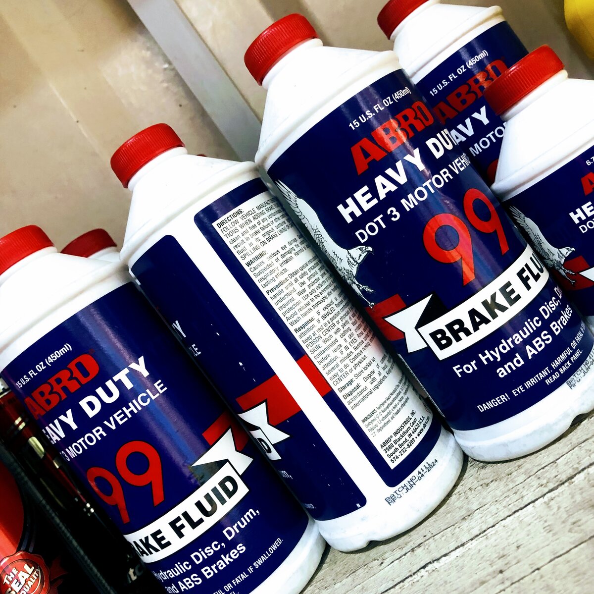 Abro Brake Fluid 99 Dot 3