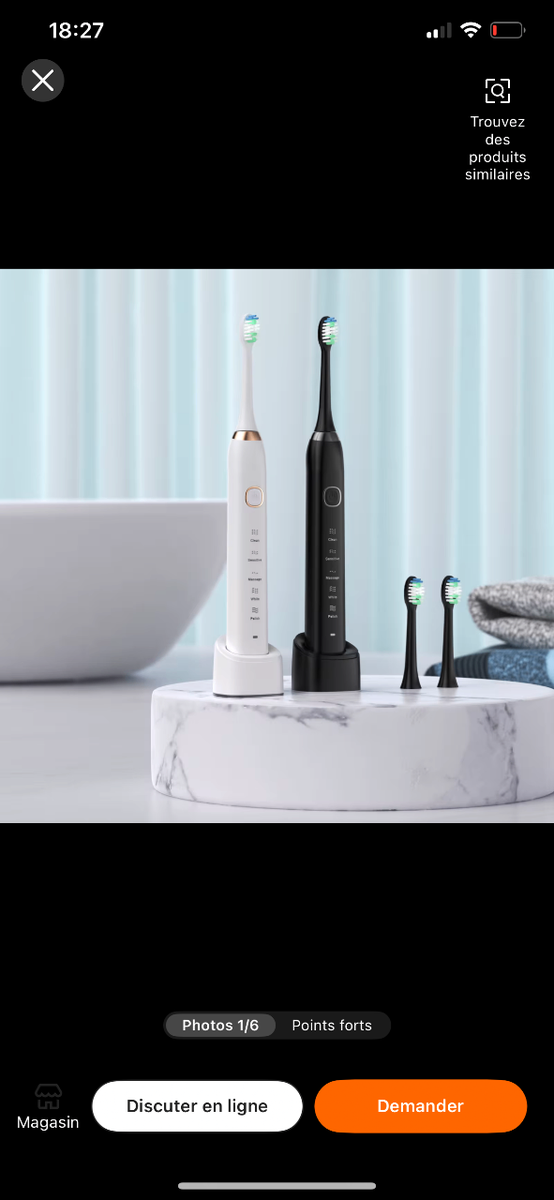 Brosse électrique