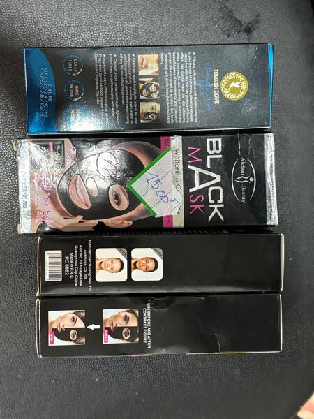 Masque gold et noir