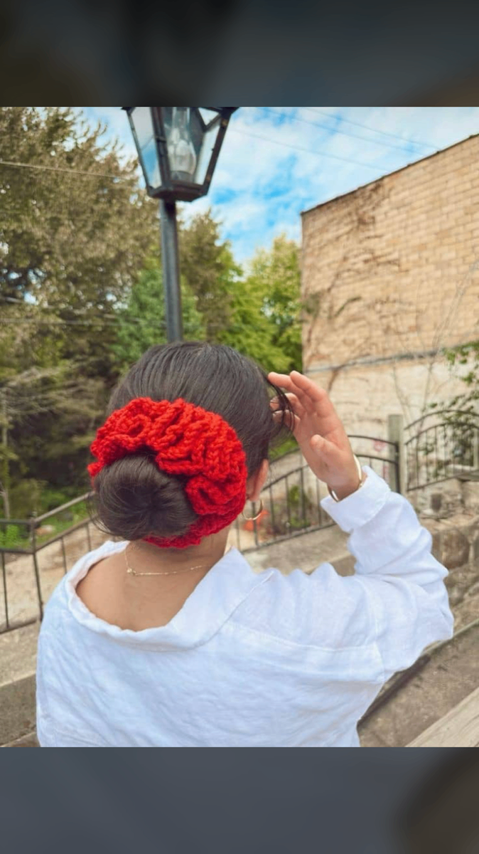 Chouchou au crochet