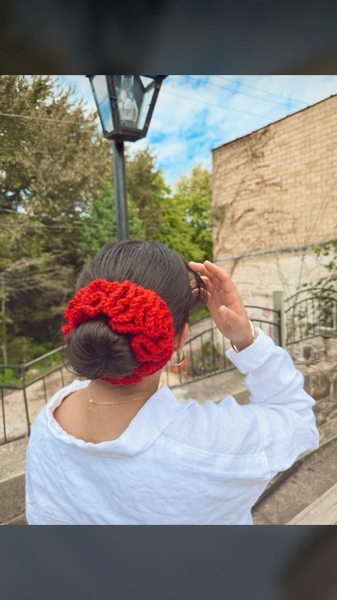 Chouchou au crochet