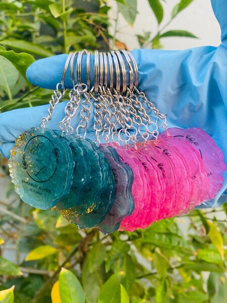 Resin keyholders