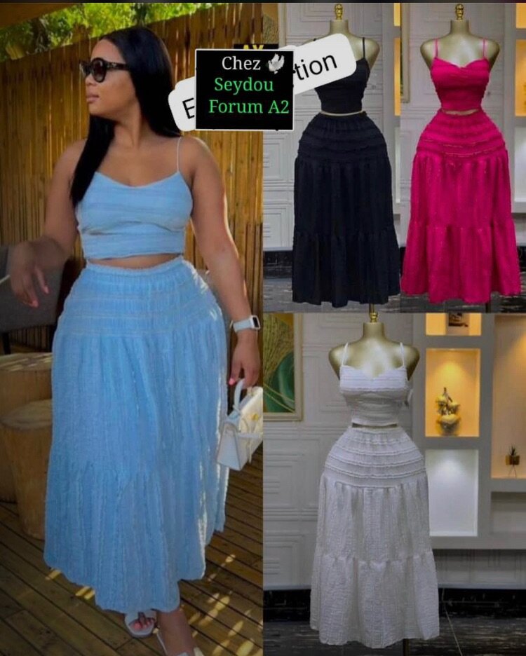 Ensemble Évasé Été Femme