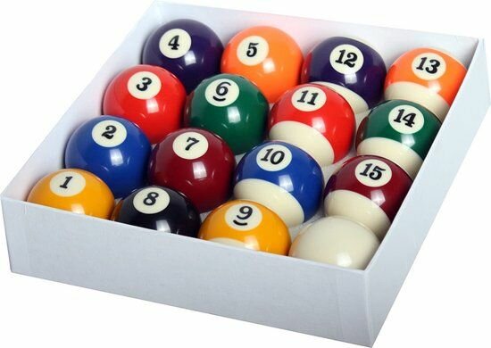 Boules de billard américain