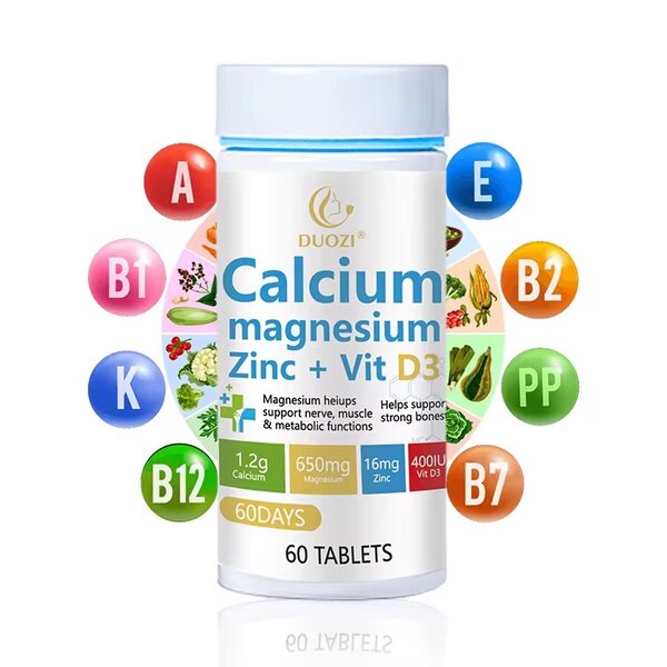 Calcium, Magnesium, Zinc, VitD