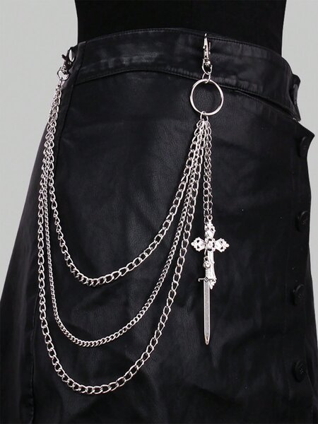 Chaîne gothique punk pour pantalon