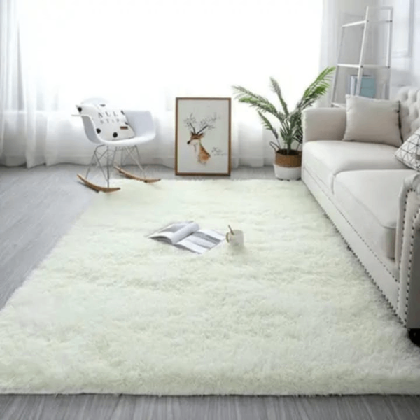 Fluffy carpet