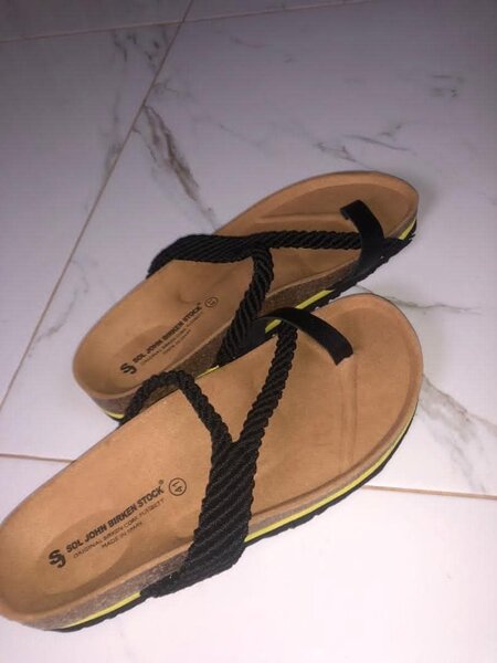 Macrame slippers