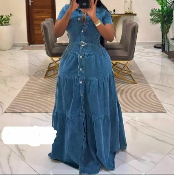 Robe en jean