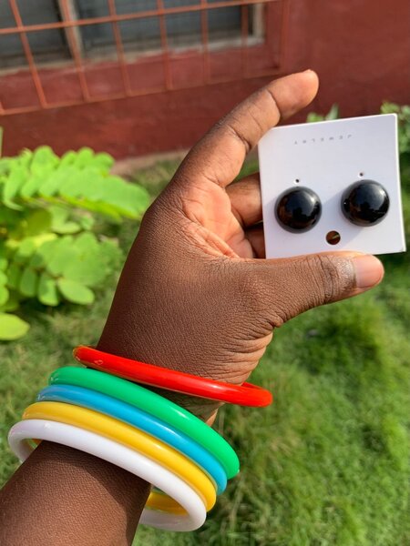 Plastic Bangles Set