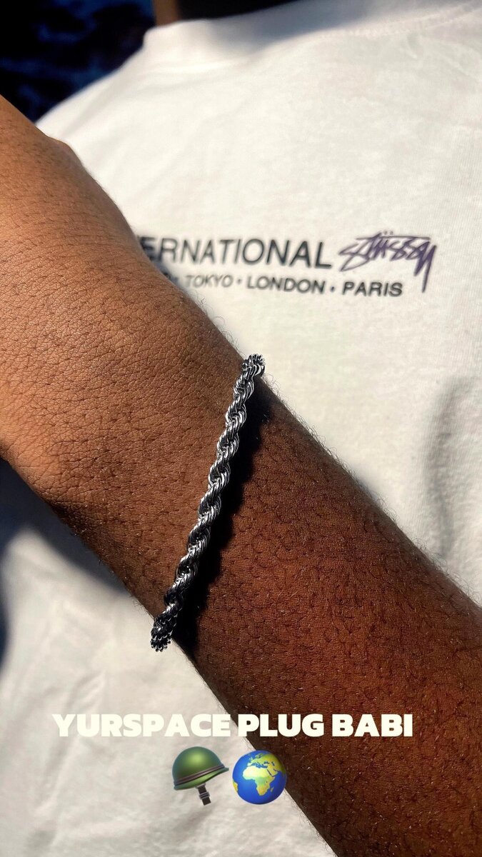 BRACELET ARGENTÉE