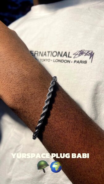 BRACELET ARGENTÉE