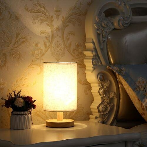 Lampe De Bureau En Frêne De Chanvre USB De Décoration De Tis