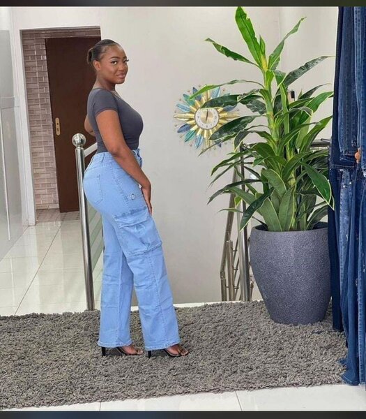 Ladies baggy jeans