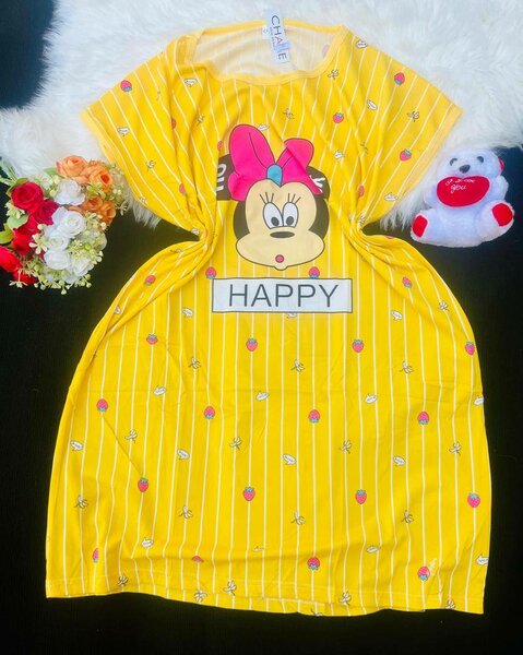 Long cartoon gown