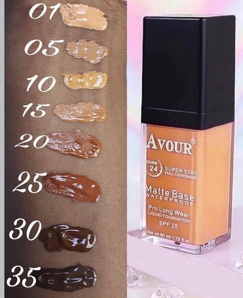 Fond de Teint Waterproof Avour
