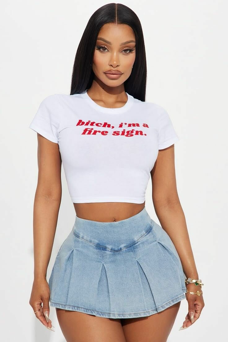 Skirt and top