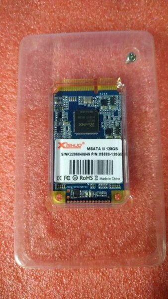 Новый SSD Msata 128GB