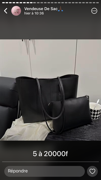 Sac à main élégant en cuir