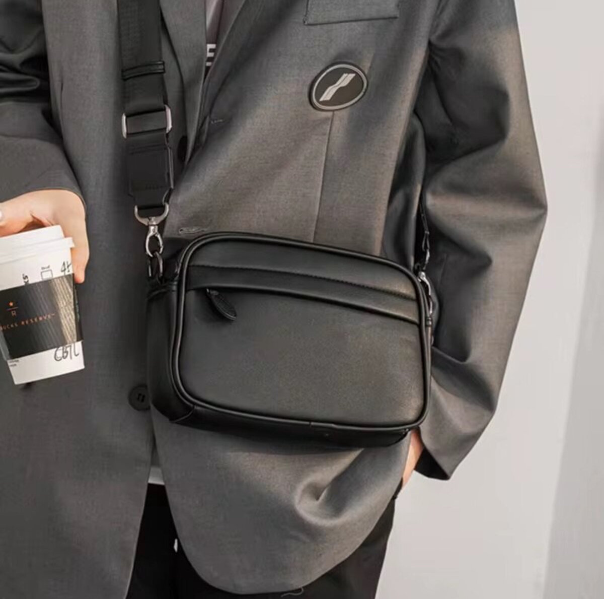 Sac Bandoulière Homme Élégant