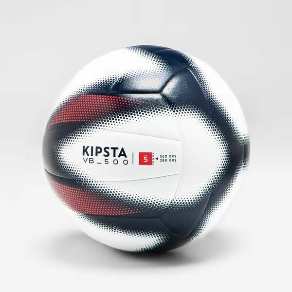 Volleyball v500 - grey/blue/red