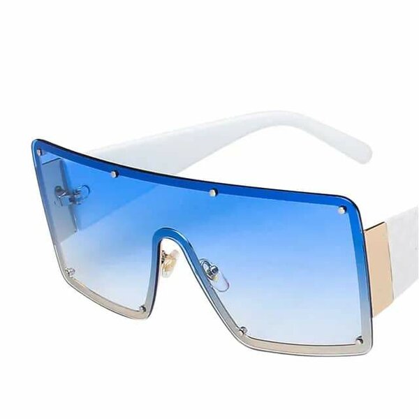 Lunettes  de mode a monture carrée (plage )