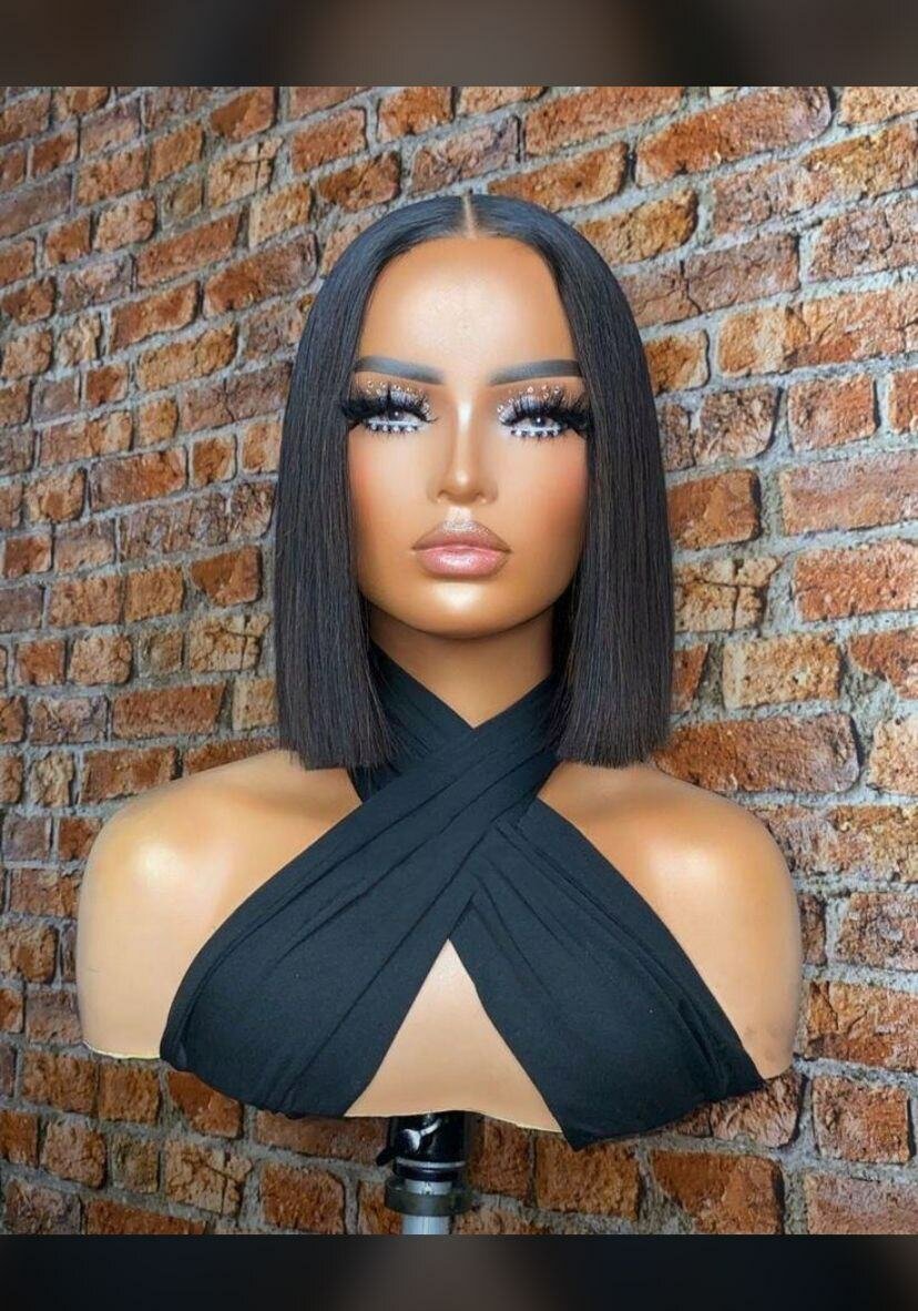 Bob,wet curls and wig caps Available