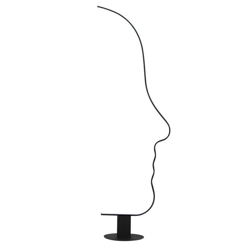 facial design led lamp