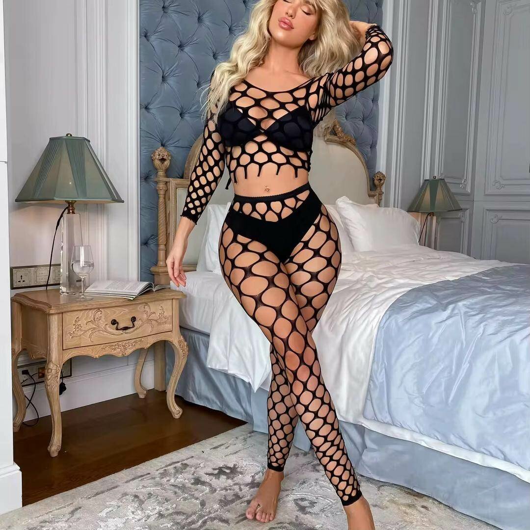 Tenue en résille sexy pour femmes