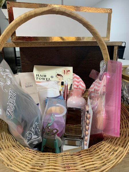 Panier beauté soins spa maison