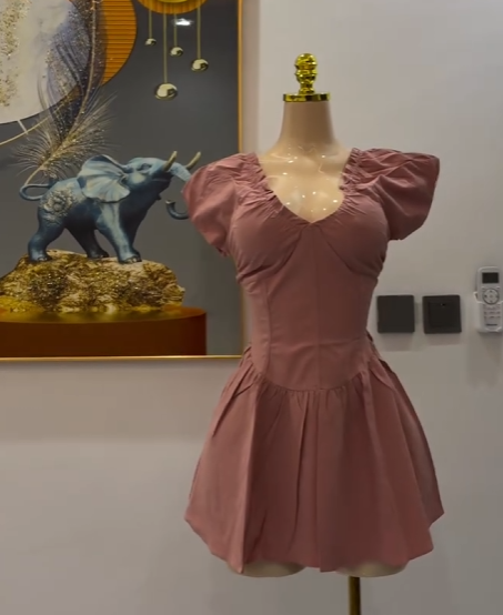 Cute dress pink