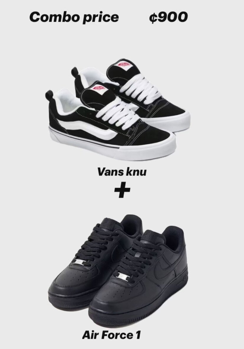 Vans and Airforce