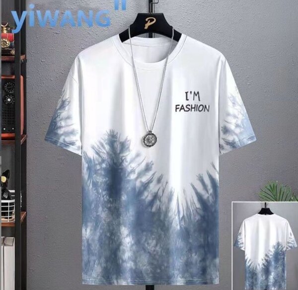 Sports Short Sleeve T-Shirt & Shorts Set - 2 Piece - White B