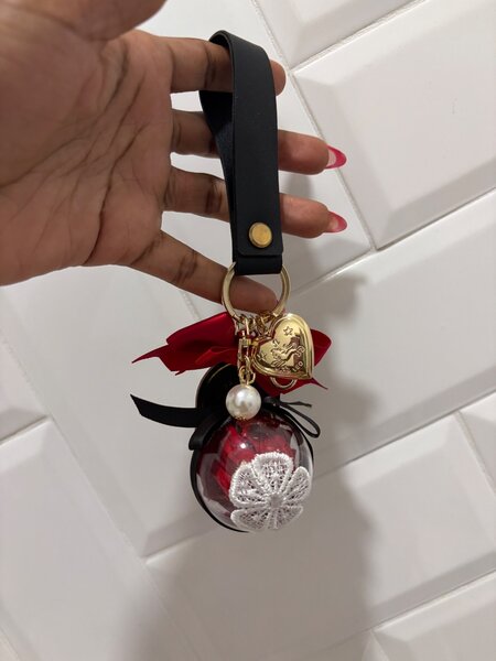 Black keychain