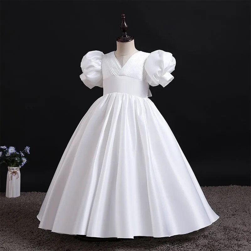Girls white dress