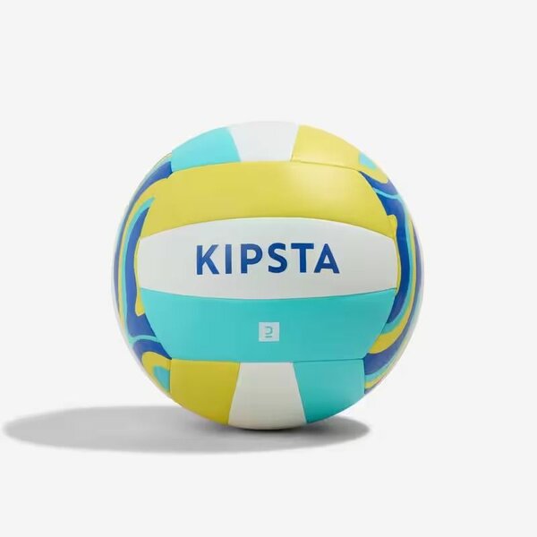 Beach volleyball size 5 bv100 classic - turquoise