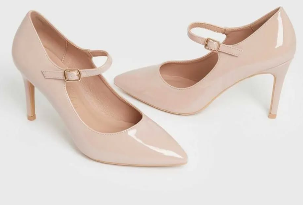 gloss patent heel