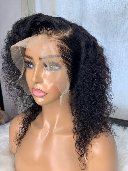 Frontal pixie curl