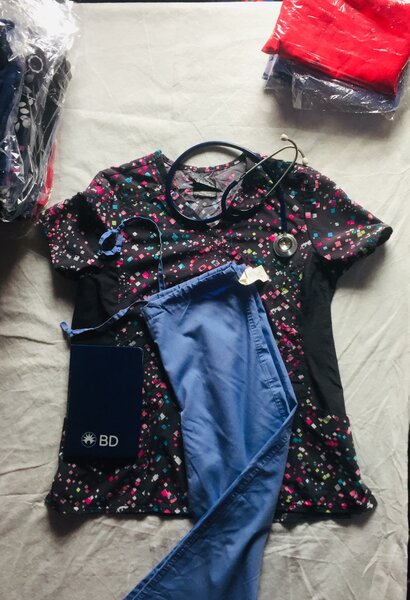 Thrift scrubs