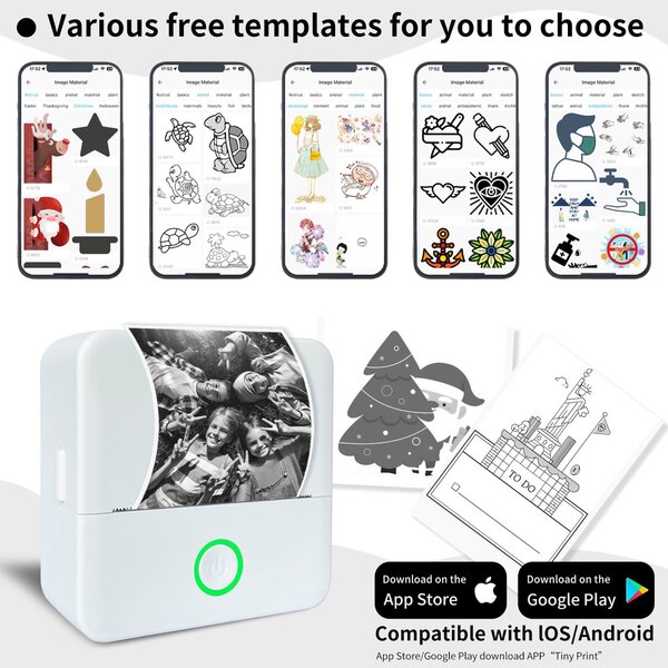 Imprimante Mini Portable Sans Fil