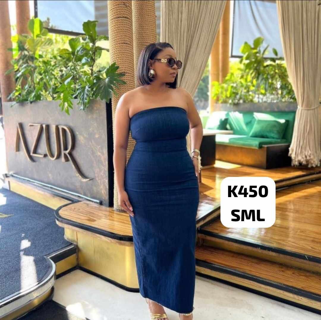 Denim dress